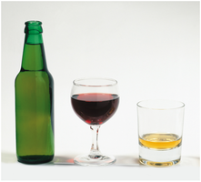 Standard drink equivalents: beer, wine, liquor