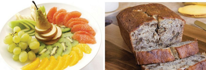 Examples of high and low glycemic index foods