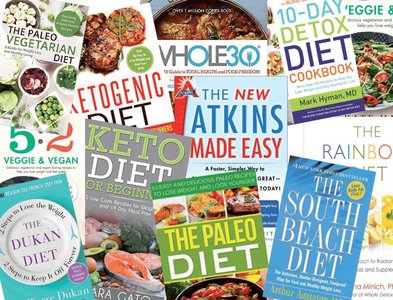 Popular fad diet books