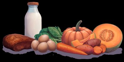 Egg yolk (preformed vitamin A source)