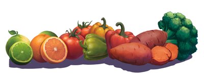 Sources of vitamin C