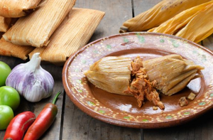 Traditional tamales, a staple food in Central and South America