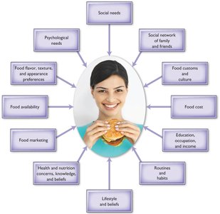 Factors influencing food choices