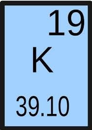 Potassium periodic table entry