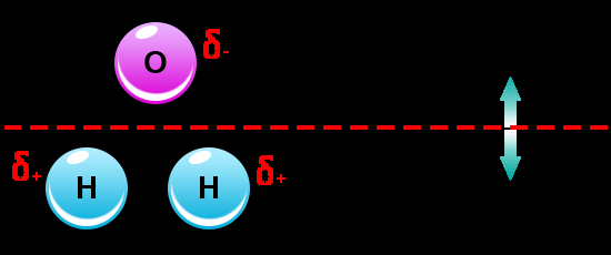 Polarity of water molecule
