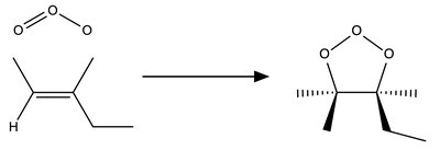 Ozonolysis mechanism
