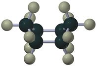 Boat conformer of cyclohexane