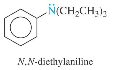 N,N-diethylaniline structure