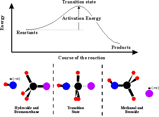 SN2 reaction mechanism: rate depends on nucleophile and substrate