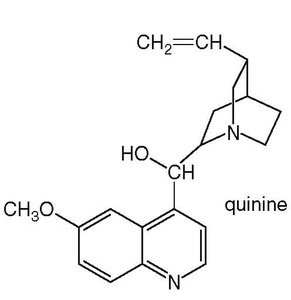 Structure of quinine