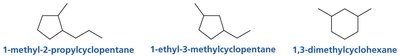Disubstituted cycloalkane examples