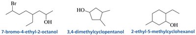 Alphabetical order for multiple substituents