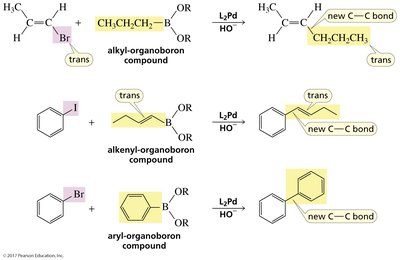 Heck reaction example