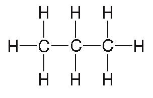 Propane structure