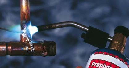 Propane used as heating fuel