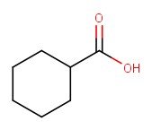 Cyclohexanecarboxylic acid structure