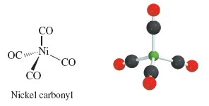 Nickel carbonyl structure