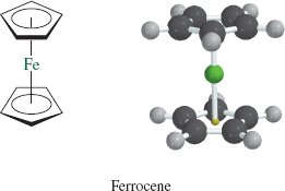 Ferrocene structure