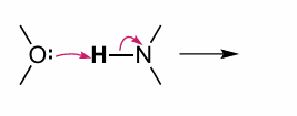 Proton transfer arrow-pushing mechanism