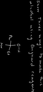 Protection of alcohols, synthetic sequence
