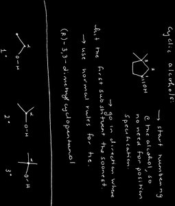 Examples of primary, secondary, and tertiary alcohols