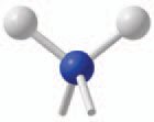 Molecular model of a primary amine