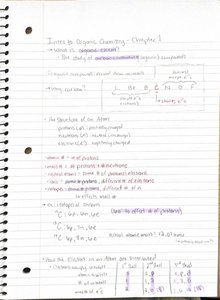 Atomic structure and periodic table summary