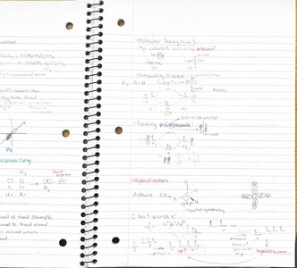 Molecular geometry and hybridization diagrams