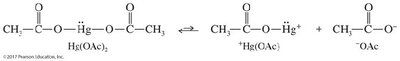 Oxymercuration mechanism