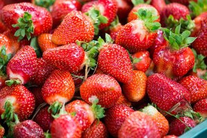 Strawberries, representing food and pesticide analysis