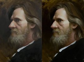 Art restoration, representing pigment analysis