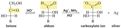 Tollens' reagent oxidation mechanism