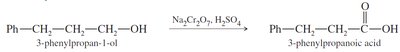 Oxidation of 3-phenylpropanol to 3-phenylpropanoic acid
