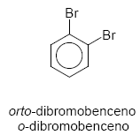 Ejemplo de orto-dibromobenceno