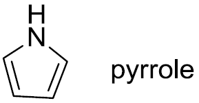 pyrrole and cyclopentadiene structures