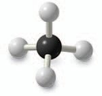 Methane molecule