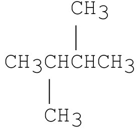 2,3-dimethylbutane structure