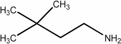 structure of a branched amine