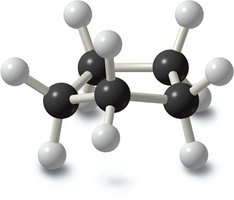 Cyclopentane structure and model