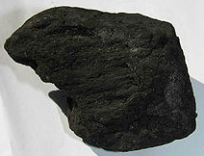 Ejemplo de carbón amorfo