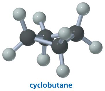 Cyclobutane structure