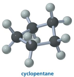 Cyclopentane structure