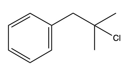 structure of the alkyl halide