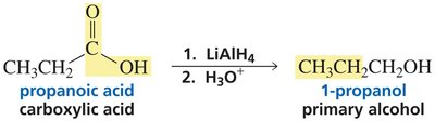 Reduction of amide with hydride
