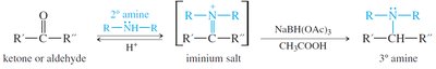 Reductive amination for tertiary amines