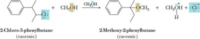 Formation of oxonium ion after rearrangement
