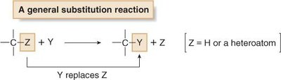 General substitution reaction