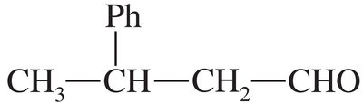 Practice problem: naming phenylbutanal isomers