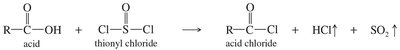 Reduction of acid chlorides to aldehydes