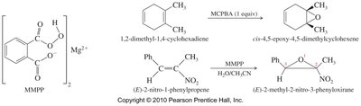 Epoxidation selectivity and examples